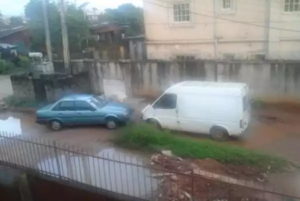 Two Stubborn Men Block Each Other On A Road [See Funny Photos]